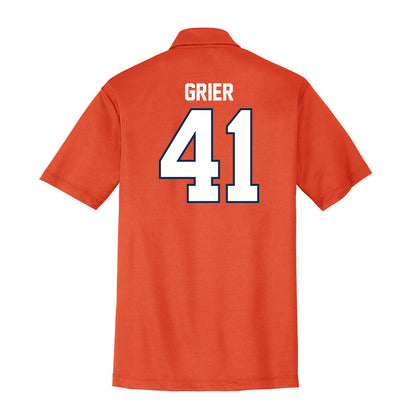 Wheaton IL - NCAA Baseball : Kyle Grier - Activewear Polo Shirt-1