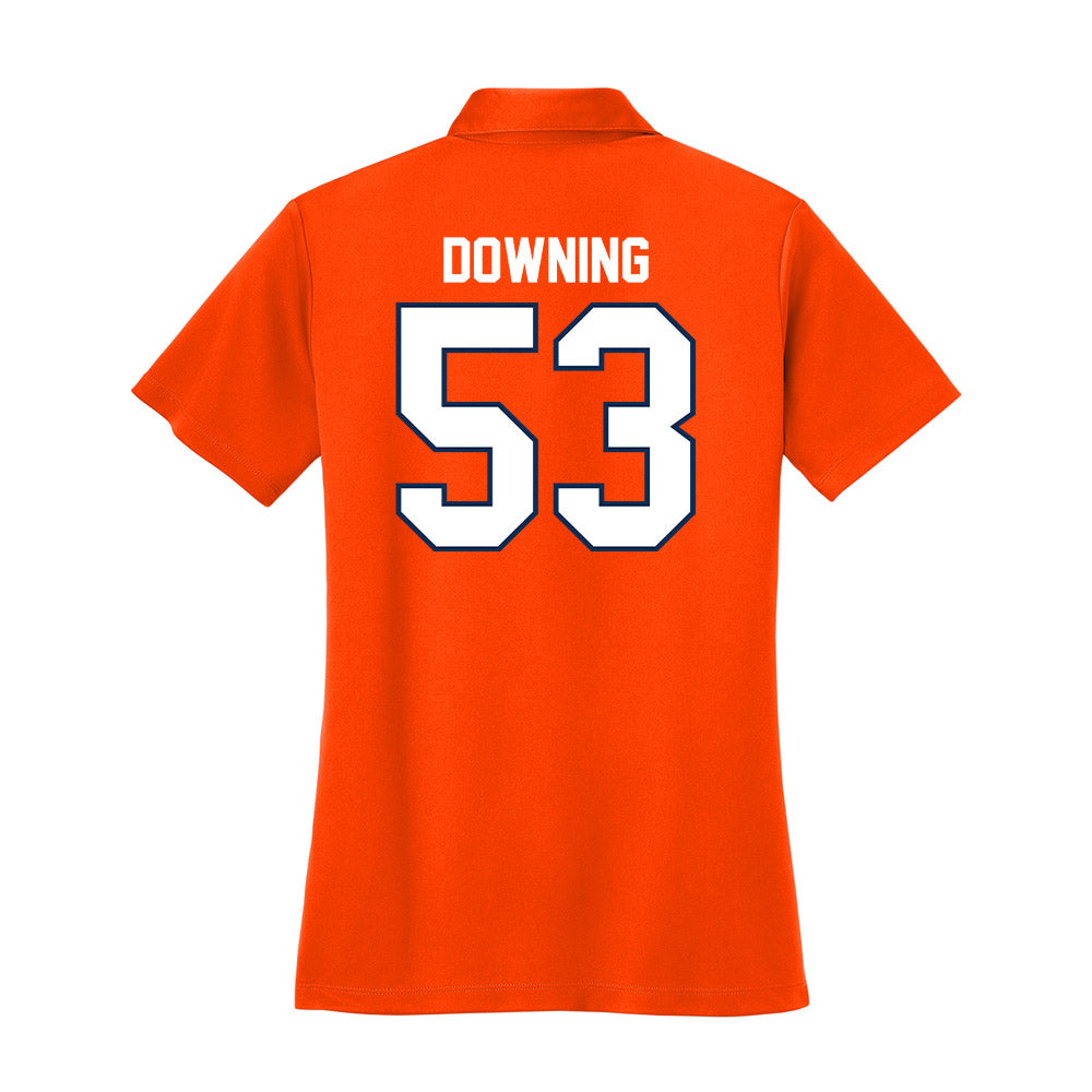 Wheaton IL - NCAA Football : Owen Downing - Women's Activewear Polo Shirt-1