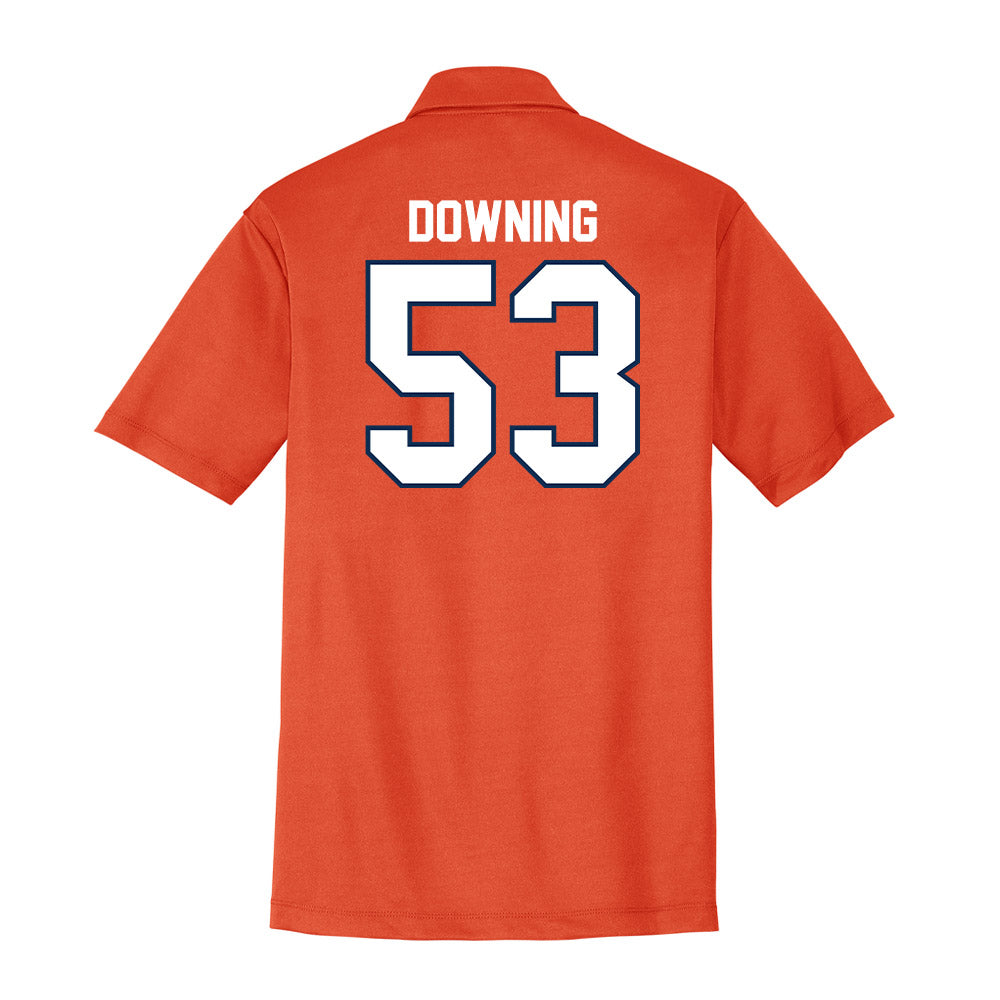 Wheaton IL - NCAA Football : Owen Downing - Activewear Polo Shirt-1
