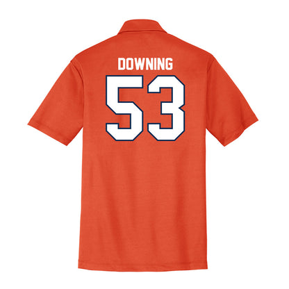 Wheaton IL - NCAA Football : Owen Downing - Activewear Polo Shirt-1