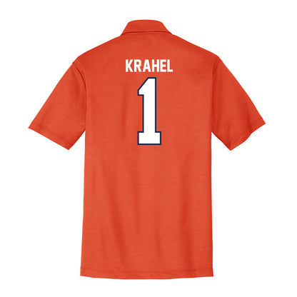 Wheaton IL - NCAA Men's Soccer : Jack Krahel - Activewear Polo Shirt-1