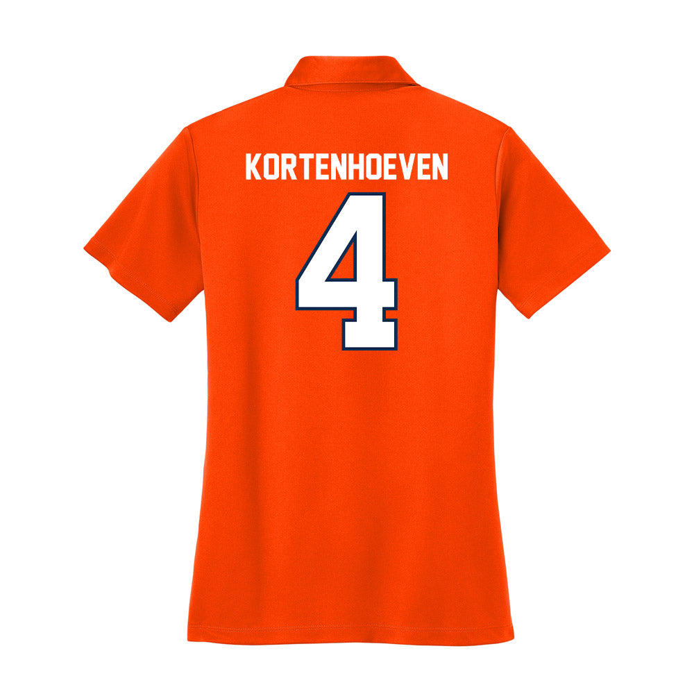 Wheaton IL - NCAA Football : Seth Kortenhoeven - Women's Activewear Polo Shirt-1