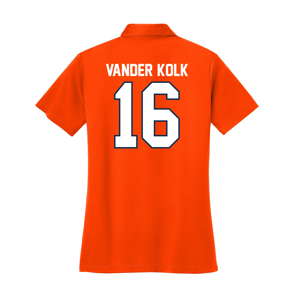 Wheaton IL - NCAA Men's Soccer : Luke Vander Kolk - Women's Activewear Polo Shirt-1