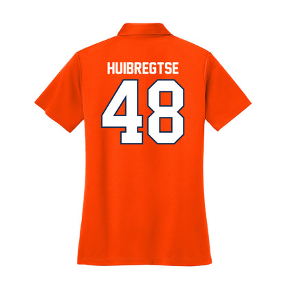 Wheaton IL - NCAA Football : John Huibregtse - Women's Activewear Polo Shirt-1