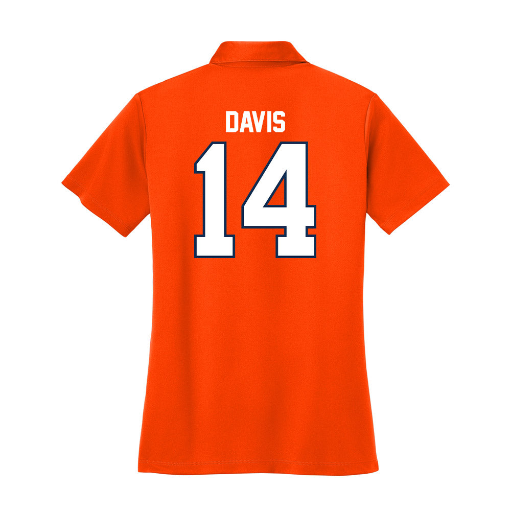 Wheaton IL - NCAA Women's Soccer : Marissa Davis - Women's Activewear Polo Shirt-1