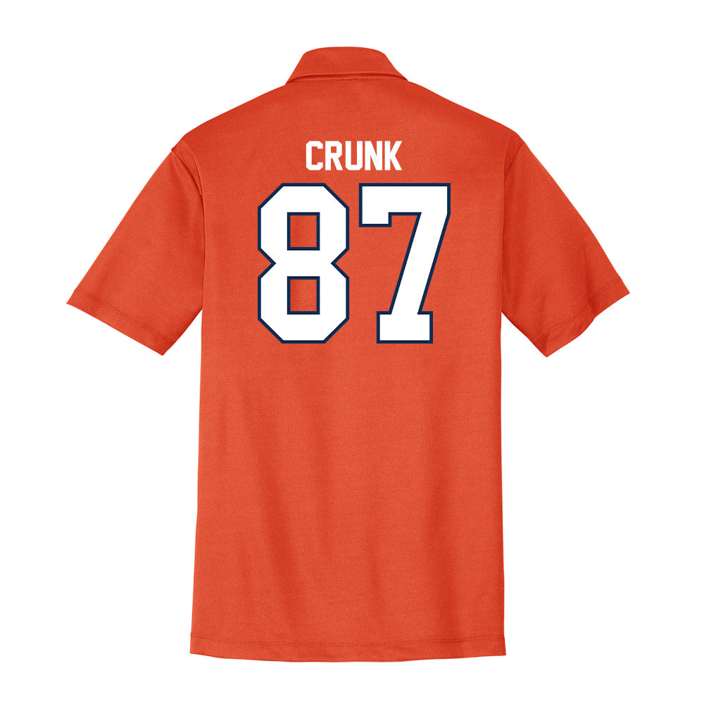 Wheaton IL - NCAA Football : Ethan Crunk - Activewear Polo Shirt-1