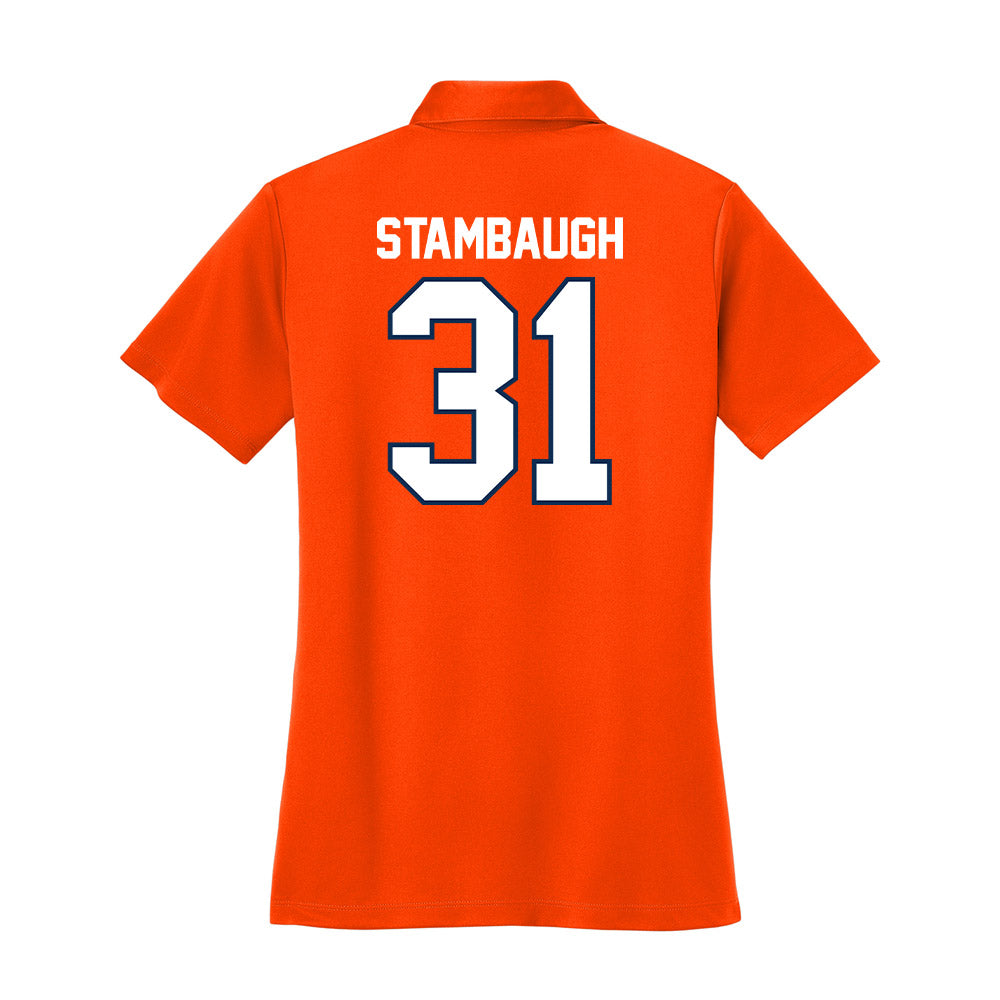 Wheaton IL - NCAA Football : Nick Stambaugh - Women's Activewear Polo Shirt-1