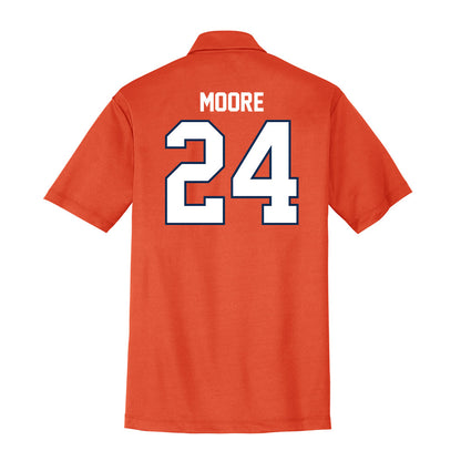 Wheaton IL - NCAA Football : Colin Moore - Activewear Polo Shirt-1