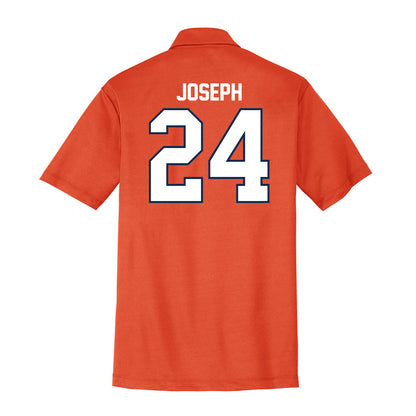 Wheaton IL - NCAA Men's Basketball : Samuel Joseph - Activewear Polo Shirt-1