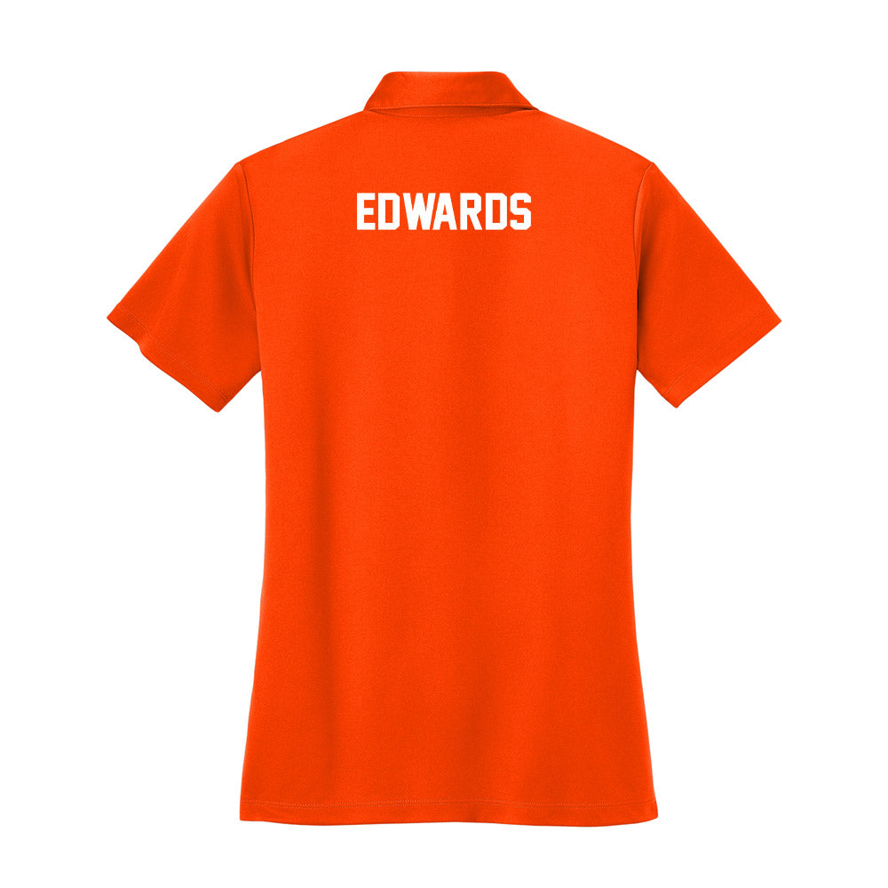 Wheaton IL - NCAA Women's Golf : Abi Edwards - Women's Activewear Polo Shirt-1