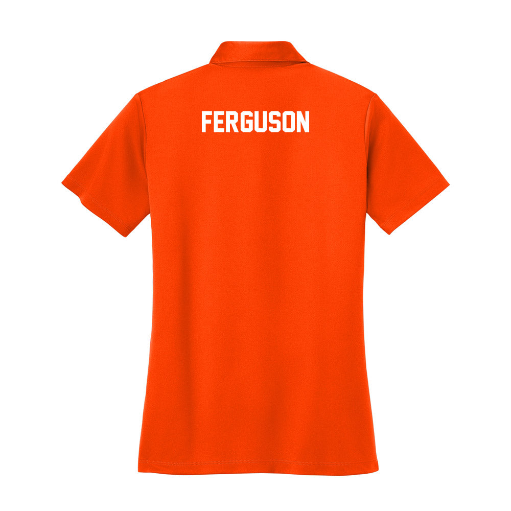 Wheaton IL - NCAA Men's Swimming & Diving : Josiah Ferguson - Women's Activewear Polo Shirt-1