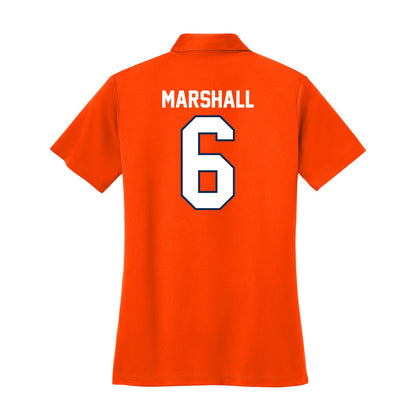 Wheaton IL - NCAA Softball : Makenna Marshall - Women's Activewear Polo Shirt-1