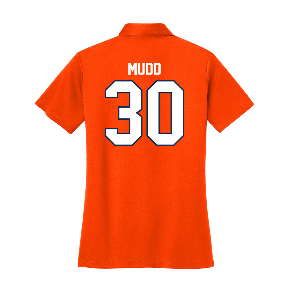 Wheaton IL - NCAA Men's Basketball : Cayden Mudd - Women's Activewear Polo Shirt-1