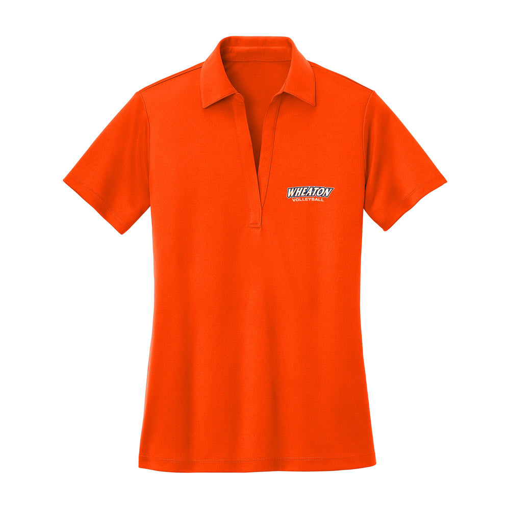 Wheaton IL - NCAA Women's Volleyball : Katherine Adkison - Women's Activewear Polo Shirt-0