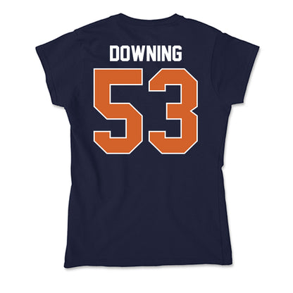 Wheaton IL - NCAA Football : Owen Downing - Soft Style Women’s T-Shirt-1