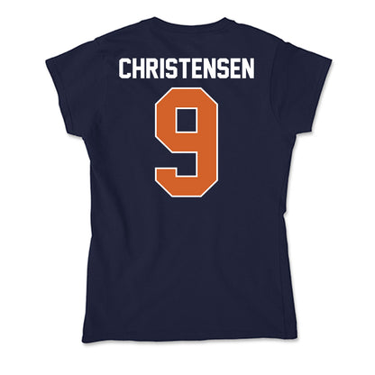 Wheaton IL - NCAA Football : Kirby Christensen - Soft Style Women’s T-Shirt-1