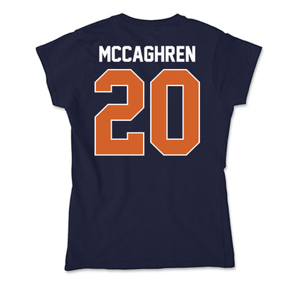 Wheaton IL - NCAA Softball : Natalie McCaghren - Soft Style Women’s T-Shirt-1