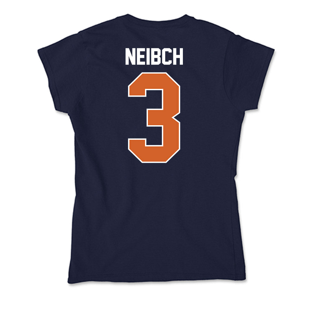 Wheaton IL - NCAA Men's Basketball : Kyle Neibch - Soft Style Women’s T-Shirt-1