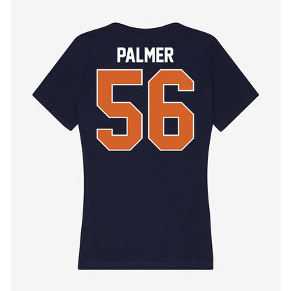 Wheaton IL - NCAA Football : Steven Palmer - Women's V-Neck T-Shirt-1