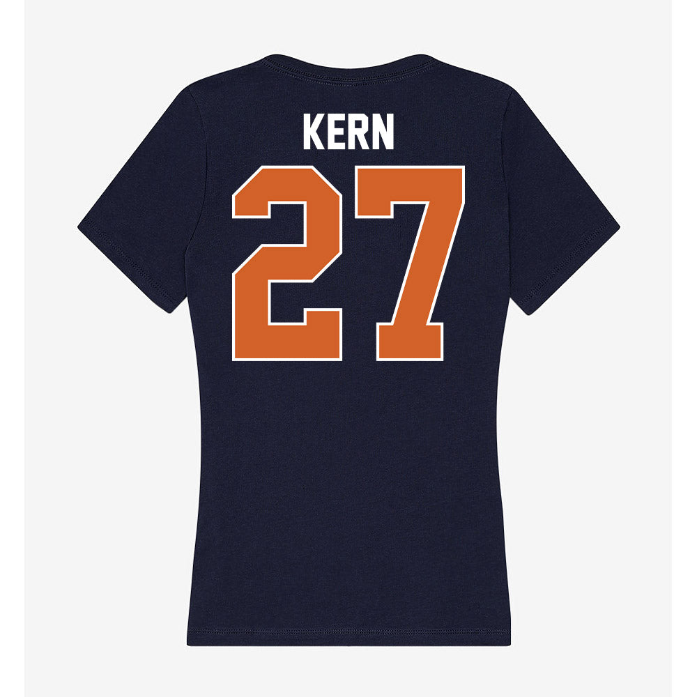 Wheaton IL - NCAA Men's Soccer : Jack Kern - Women's V-Neck T-Shirt-1