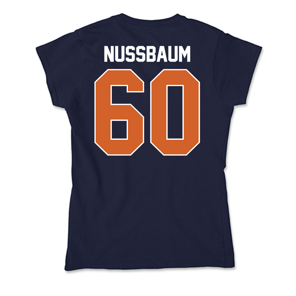 Wheaton IL - NCAA Football : David Nussbaum - Soft Style Women’s T-Shirt-1