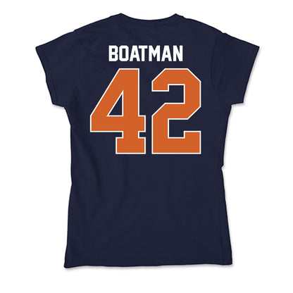 Wheaton IL - NCAA Football : Clay Boatman - Soft Style Women’s T-Shirt-1