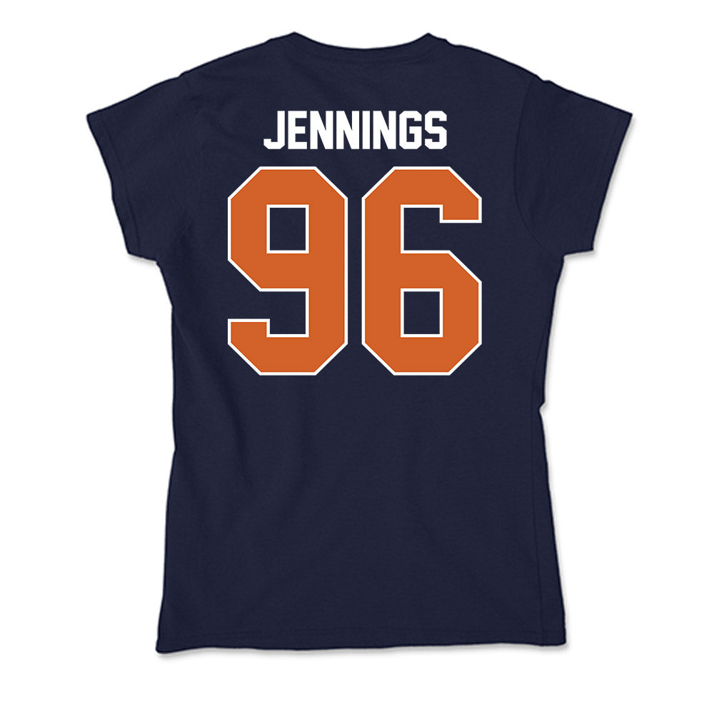 Wheaton IL - NCAA Football : Chase Jennings - Soft Style Women’s T-Shirt-1