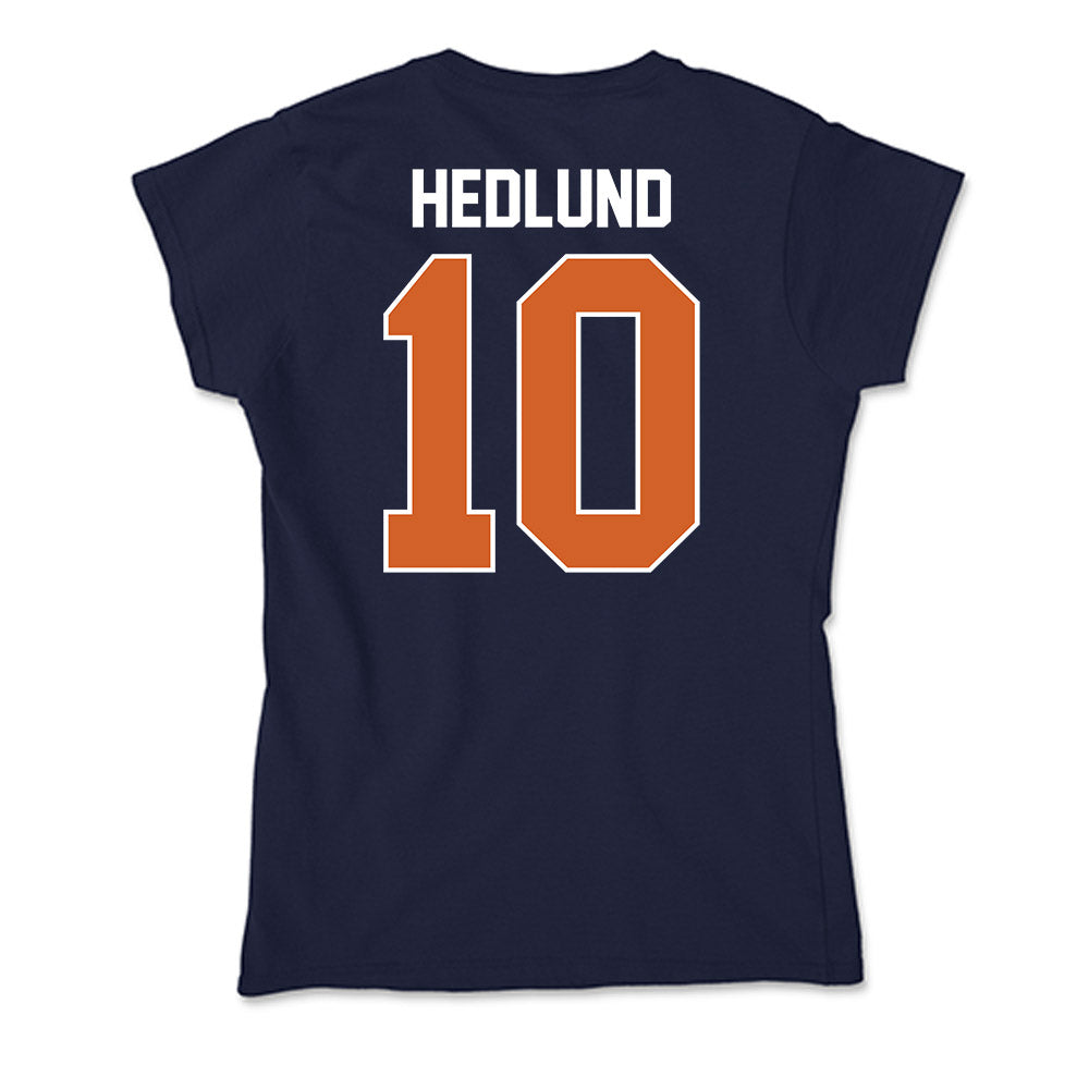Wheaton IL - NCAA Baseball : Nathan Hedlund - Soft Style Women’s T-Shirt-1