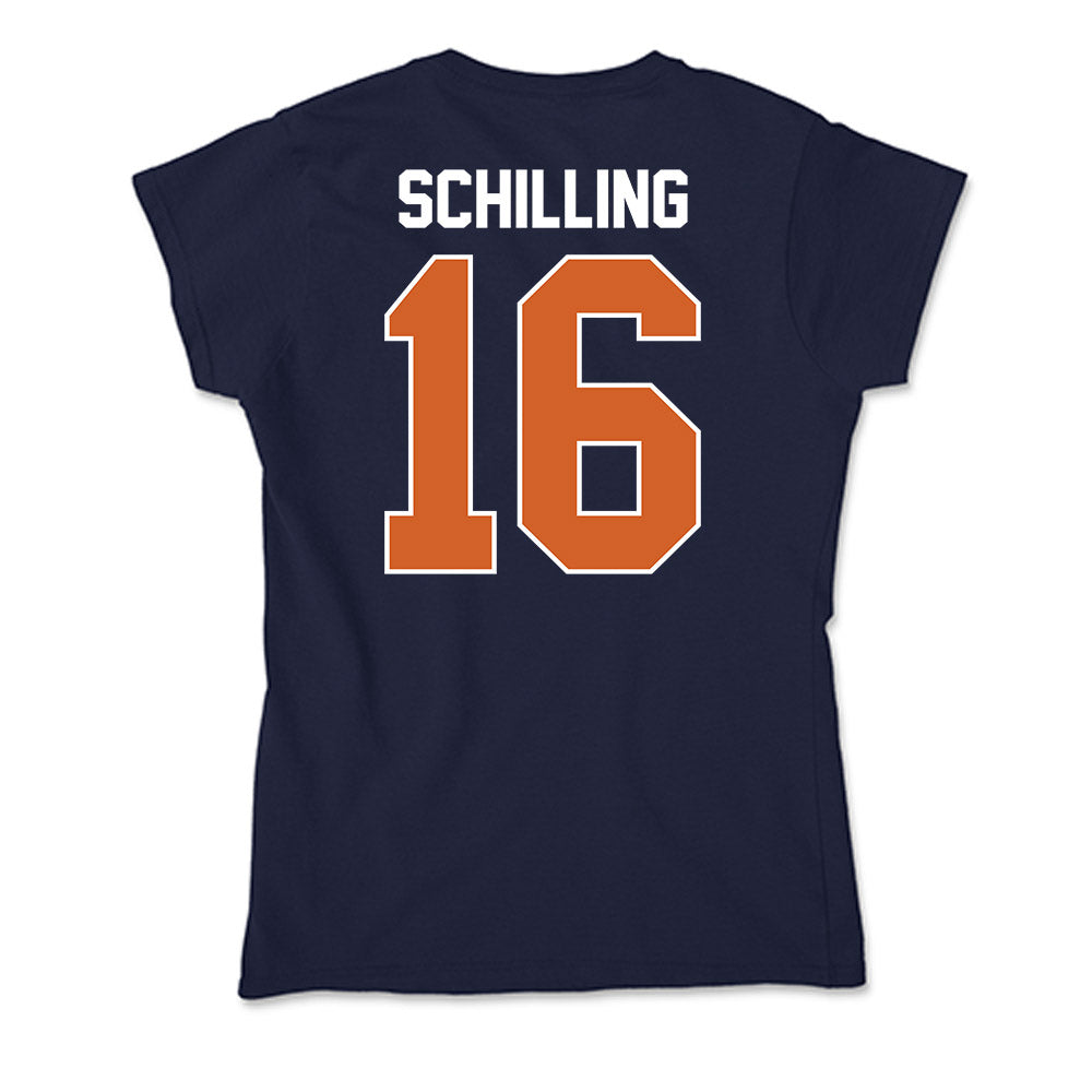 Wheaton IL - NCAA Football : Rich Schilling - Soft Style Women’s T-Shirt-1
