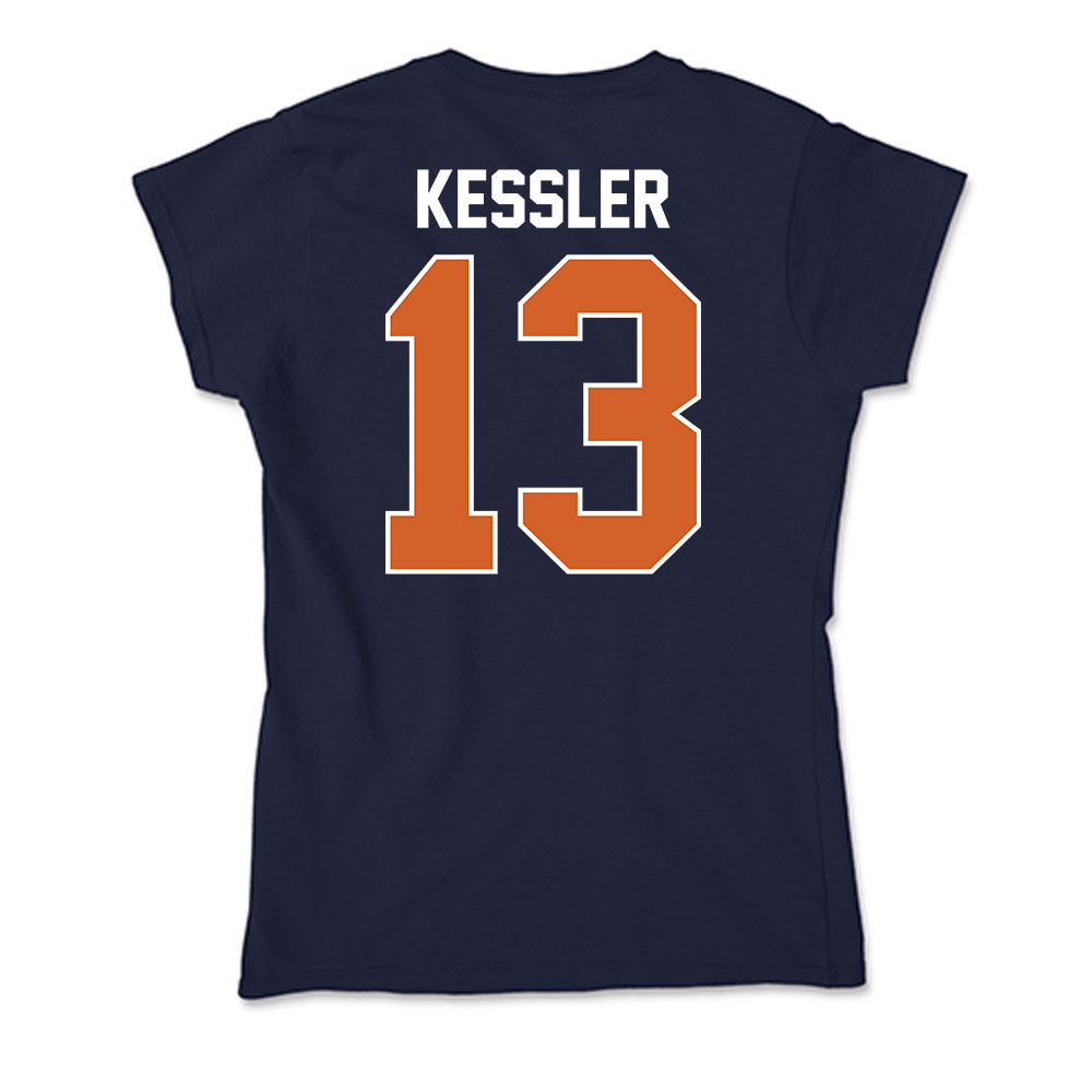 Wheaton IL - NCAA Baseball : Billy Kessler - Soft Style Women’s T-Shirt-1
