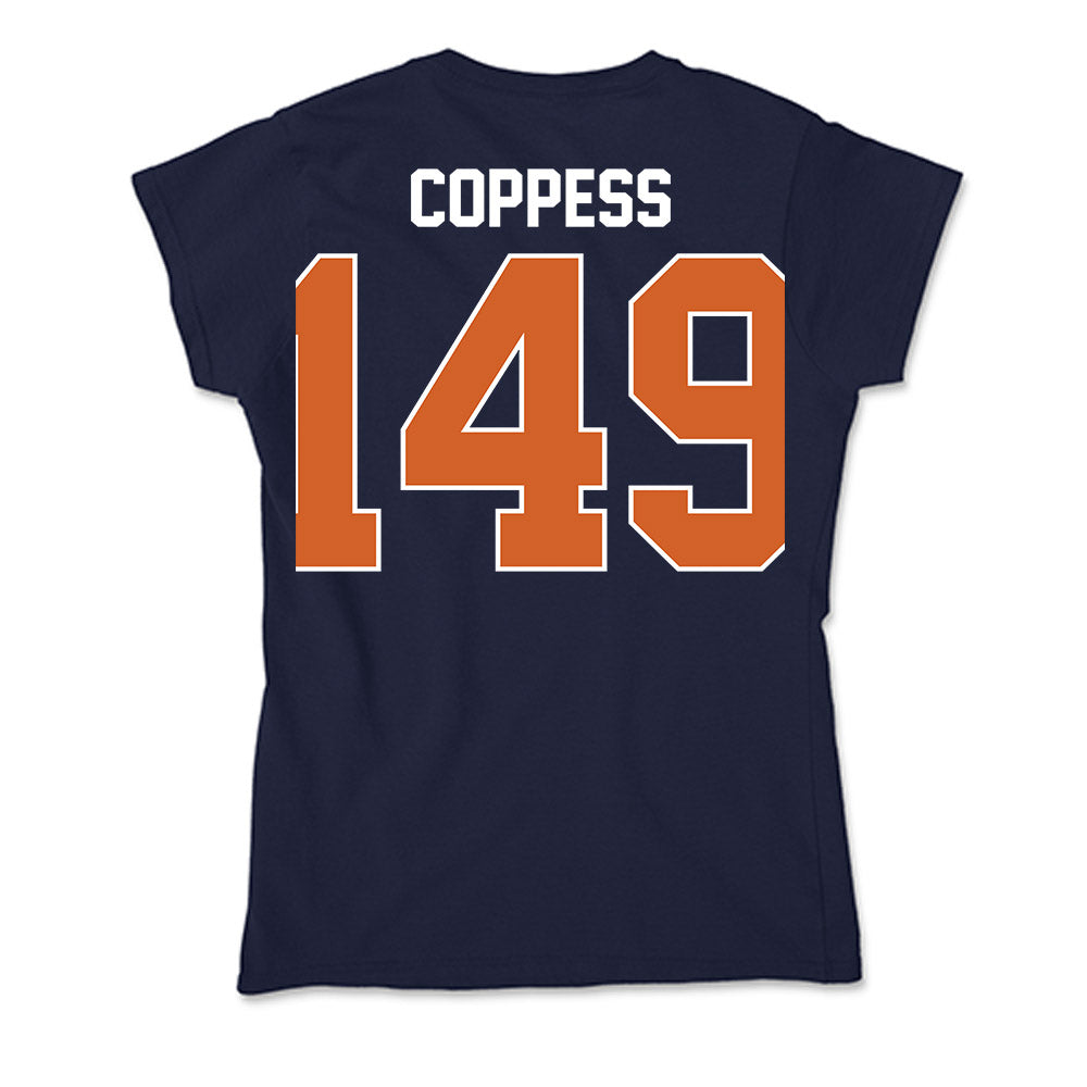 Wheaton IL - NCAA Wrestling : Cale Coppess - Soft Style Women’s T-Shirt-1