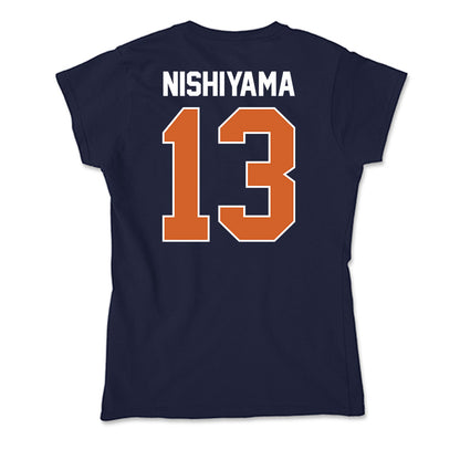 Wheaton IL - NCAA Women's Soccer : Danie Nishiyama - Soft Style Women’s T-Shirt-1