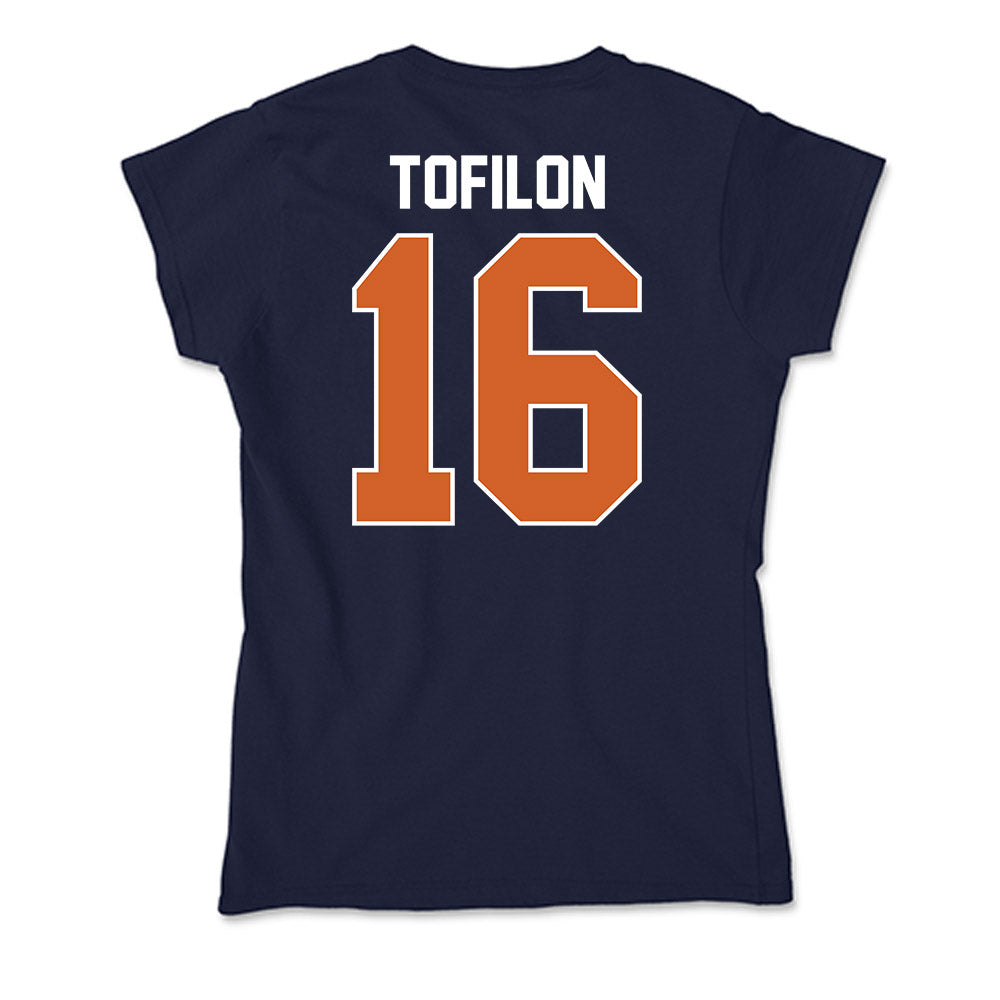 Wheaton IL - NCAA Women's Soccer : Cami Tofilon - Soft Style Women’s T-Shirt-1