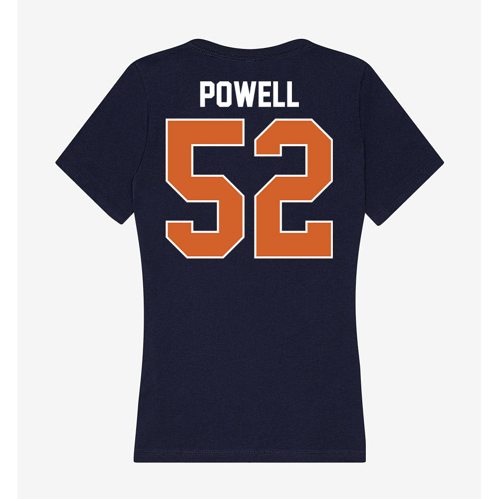 Wheaton IL - NCAA Football : Jaxon Powell - Women's V-Neck T-Shirt-1