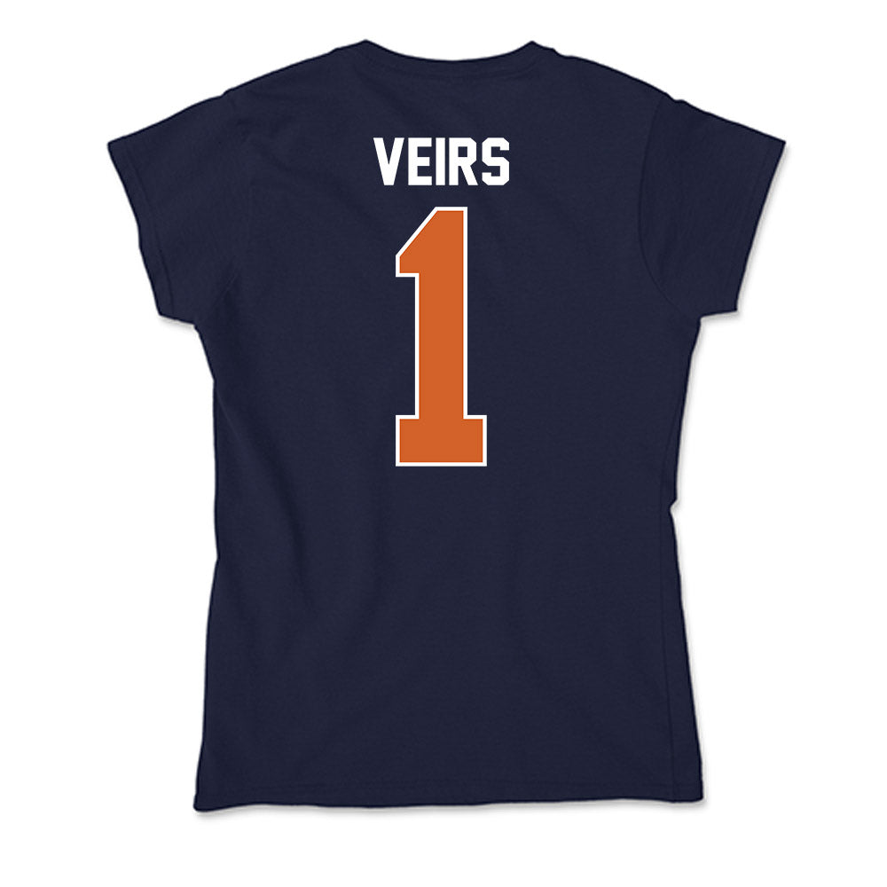 Wheaton IL - NCAA Men's Basketball : Christian Veirs - Soft Style Women’s T-Shirt-1