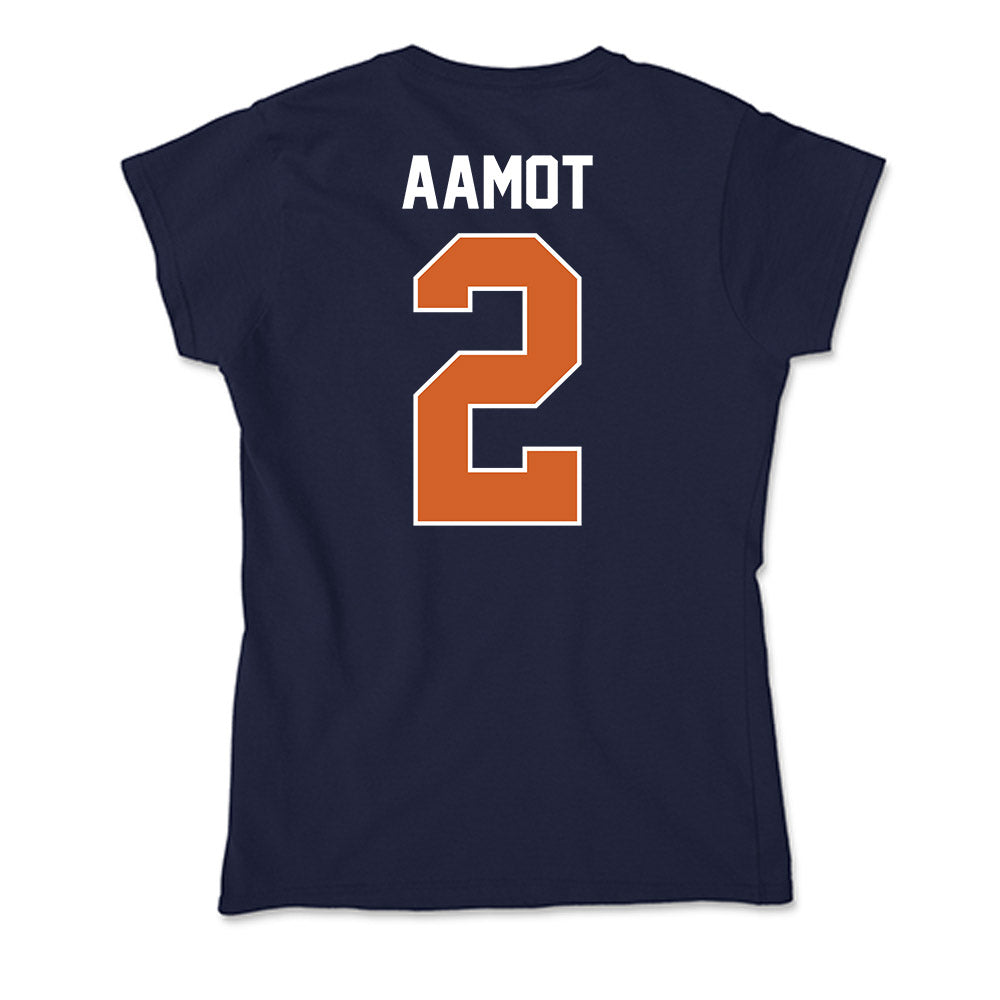 Wheaton IL - NCAA Men's Soccer : Beck Aamot - Soft Style Women’s T-Shirt-1