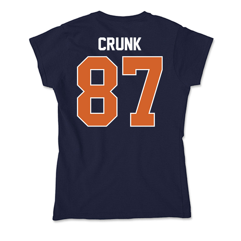 Wheaton IL - NCAA Football : Ethan Crunk - Soft Style Women’s T-Shirt-1