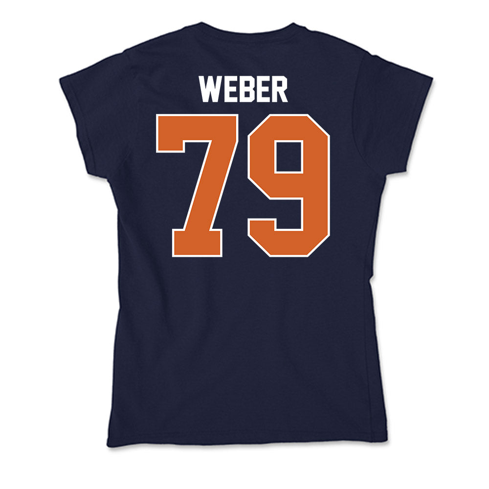 Wheaton IL - NCAA Football : Jake Weber - Soft Style Women’s T-Shirt-1