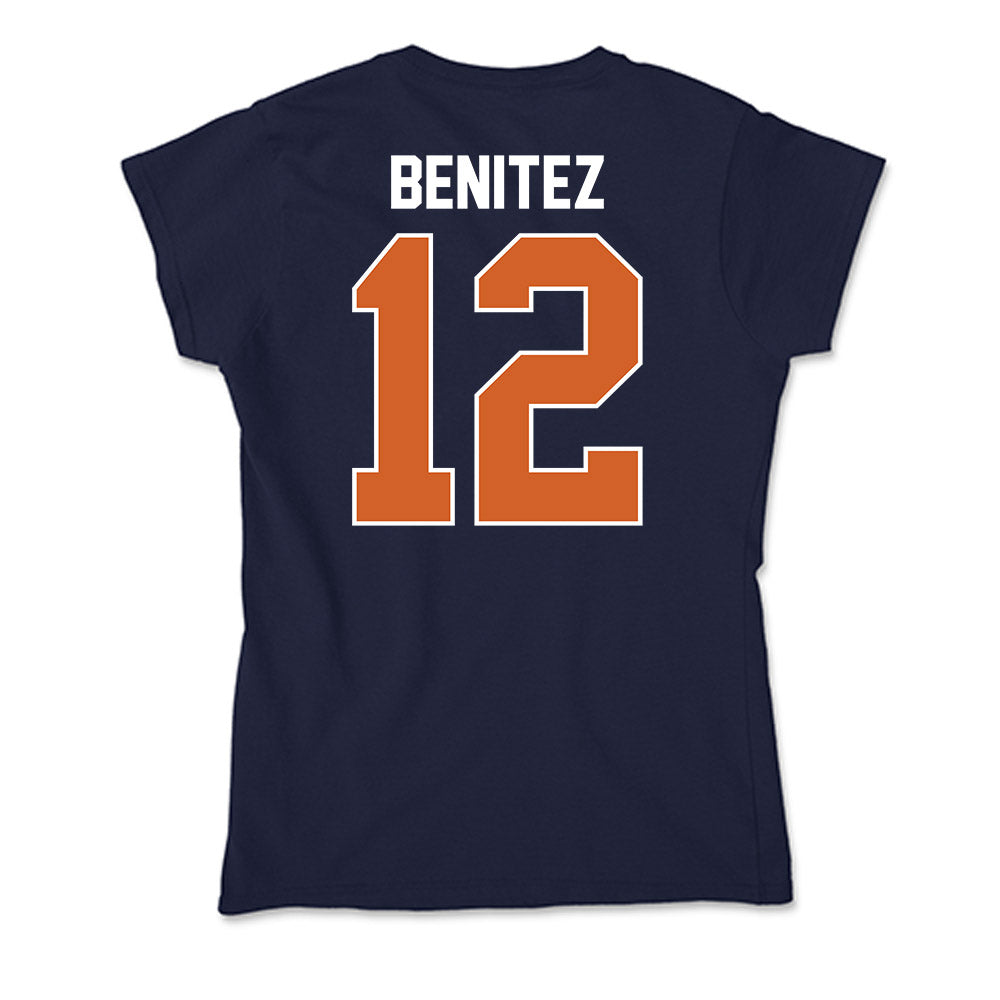 Wheaton IL - NCAA Women's Basketball : Emma Benitez - Soft Style Women’s T-Shirt-1