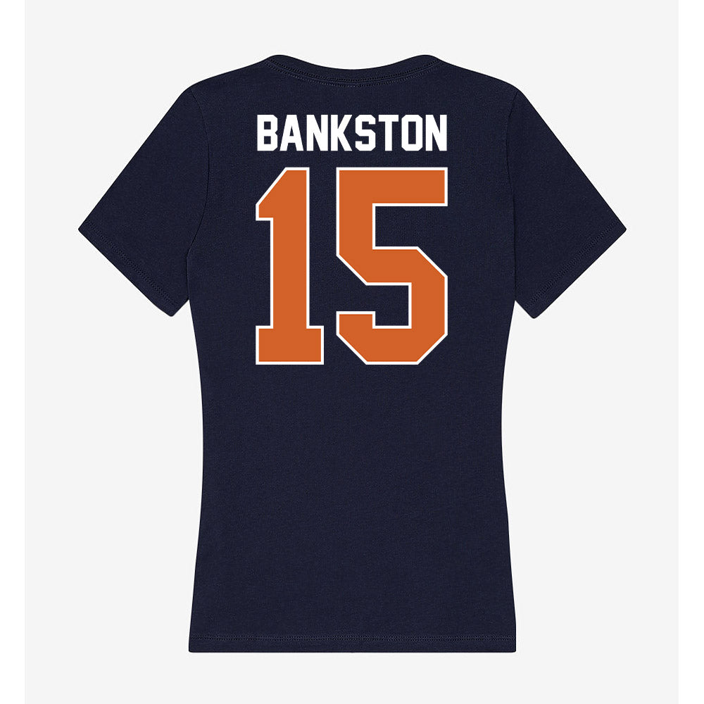 Wheaton IL - NCAA Men's Soccer : Oliver Bankston - Women's V-Neck T-Shirt-1