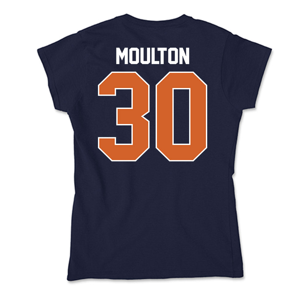 Wheaton IL - NCAA Baseball : Jonah Moulton - Soft Style Women’s T-Shirt-1