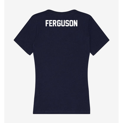 Wheaton IL - NCAA Men's Swimming & Diving : Josiah Ferguson - Women's V-Neck T-Shirt-3