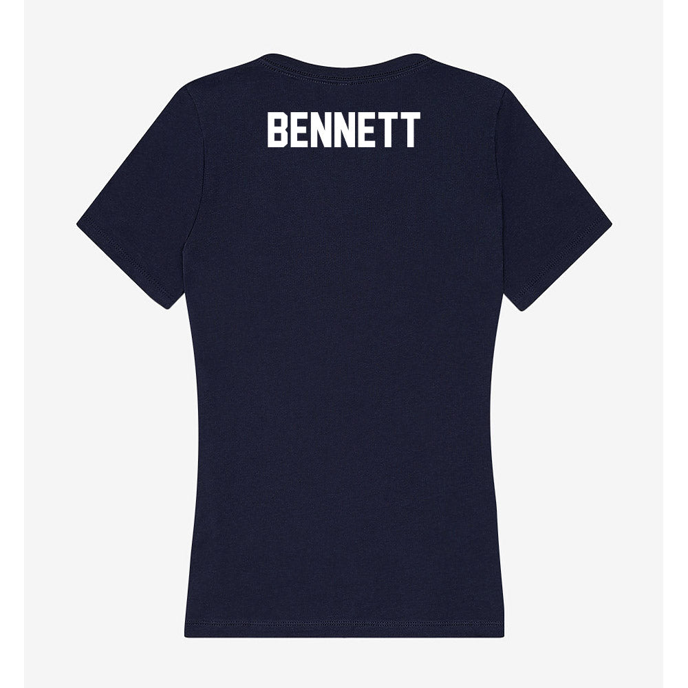 Wheaton IL - NCAA Men's Swimming & Diving : Blaine Bennett - Women's V-Neck T-Shirt-2