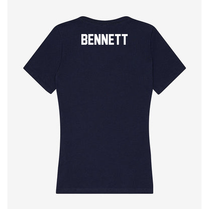 Wheaton IL - NCAA Men's Swimming & Diving : Blaine Bennett - Women's V-Neck T-Shirt-2