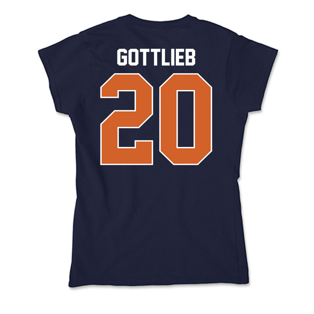 Wheaton IL - NCAA Men's Soccer : Gavin Gottlieb - Soft Style Women’s T-Shirt-1