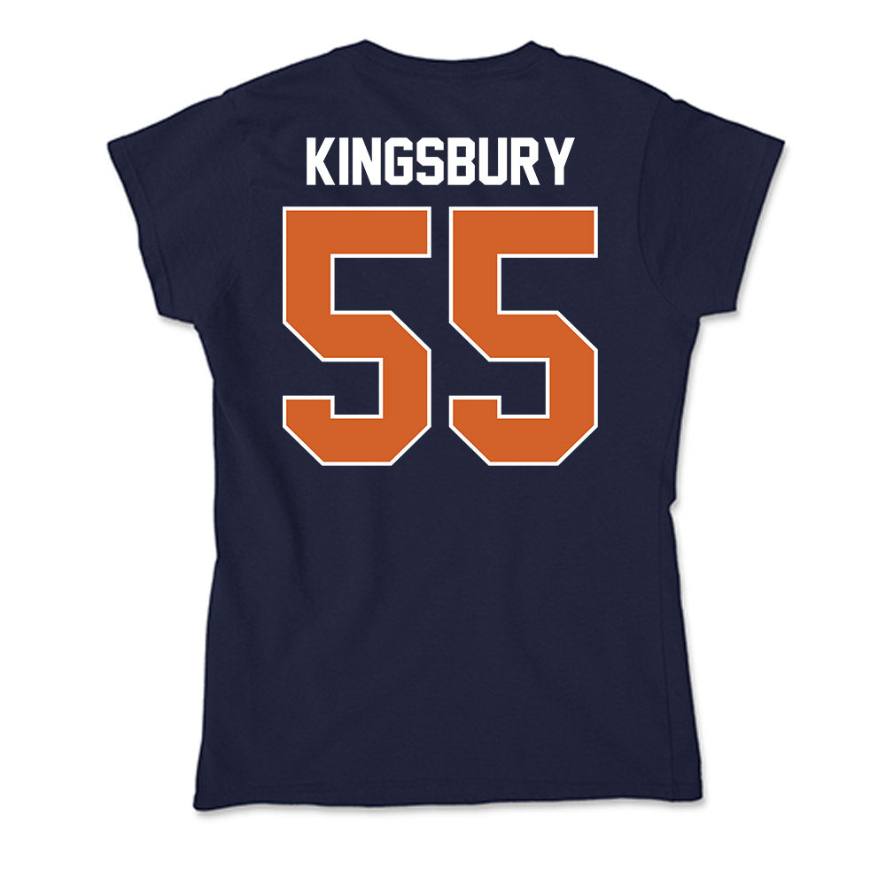 Wheaton IL - NCAA Football : Max Kingsbury - Soft Style Women’s T-Shirt-1