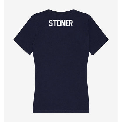 Wheaton IL - NCAA Women's Cross Country : Annie Stoner - Women's V-Neck T-Shirt-1