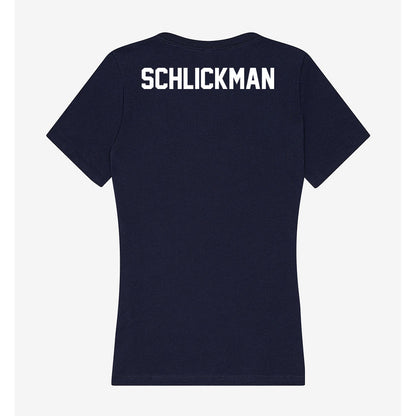 Wheaton IL - NCAA Men's Golf : Henry Schlickman - Women's V-Neck T-Shirt-1