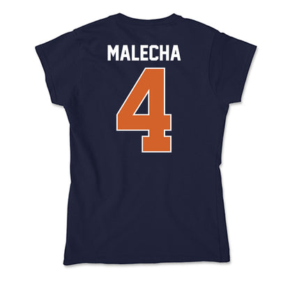 Wheaton IL - NCAA Softball : Makena Malecha - Soft Style Women’s T-Shirt-1