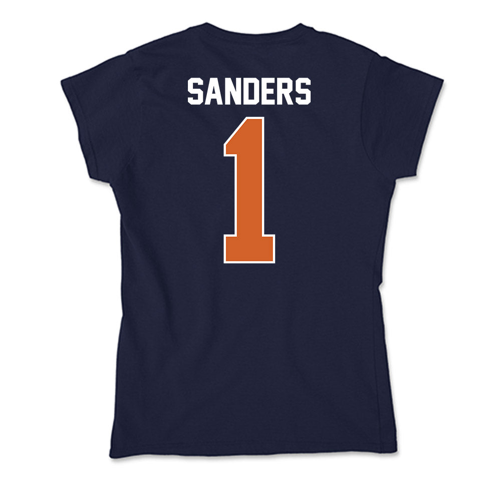 Wheaton IL - NCAA Baseball : Scott Sanders - Soft Style Women’s T-Shirt-1